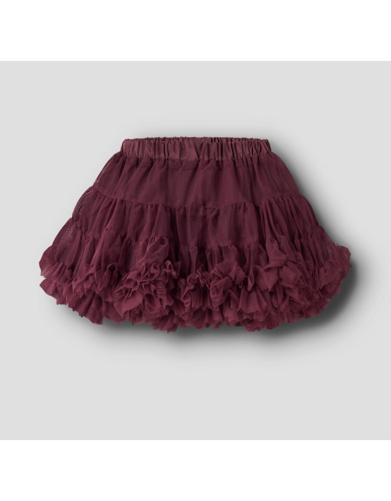 Name it NMFRITUL Tulle skirt Burgundy