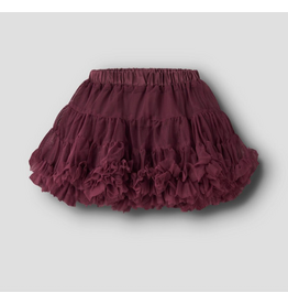 Name it NMFRITUL Tulle skirt Burgundy