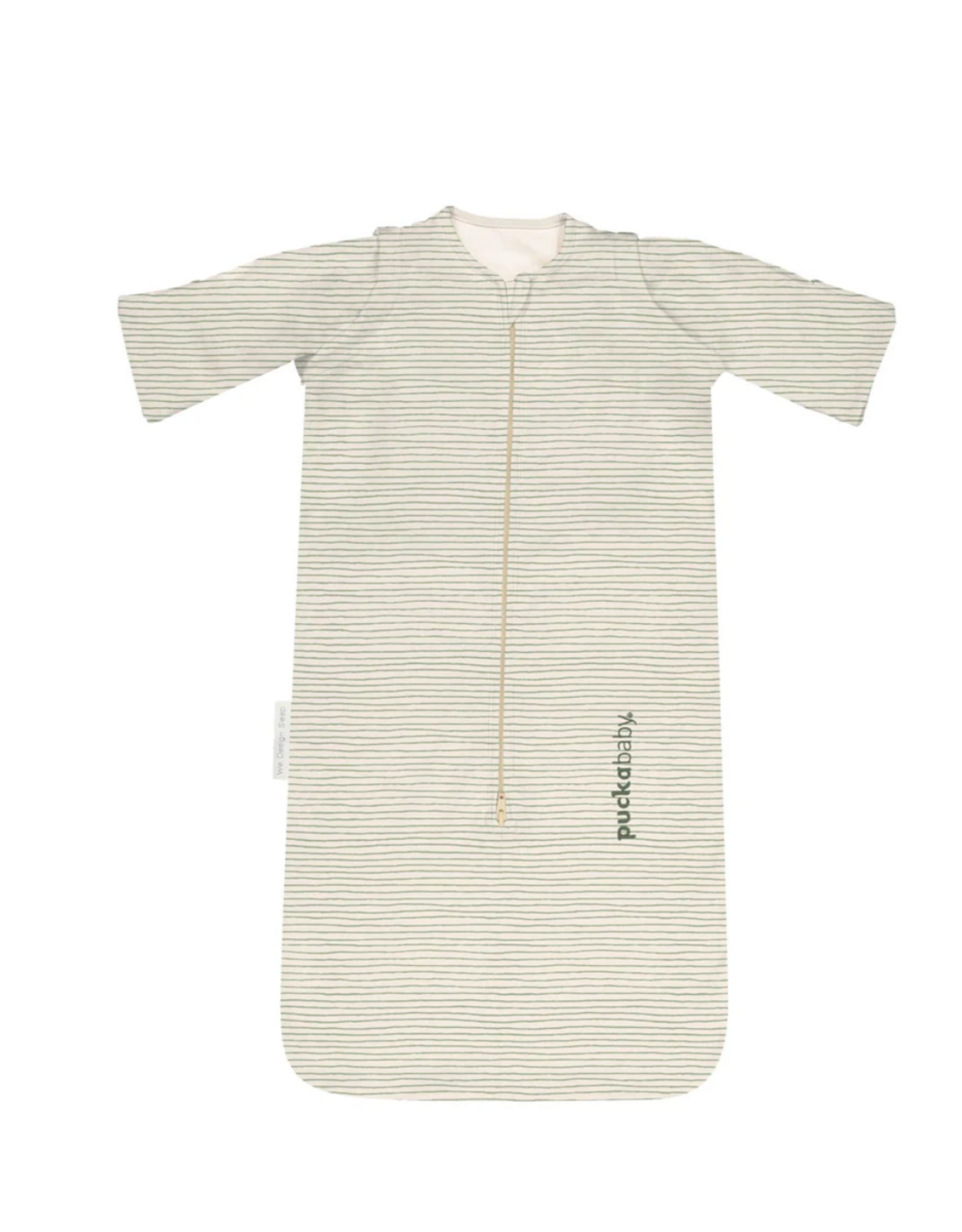 Puckababy Puckababy Bag Newborn  0/6 m Cotton green stripes