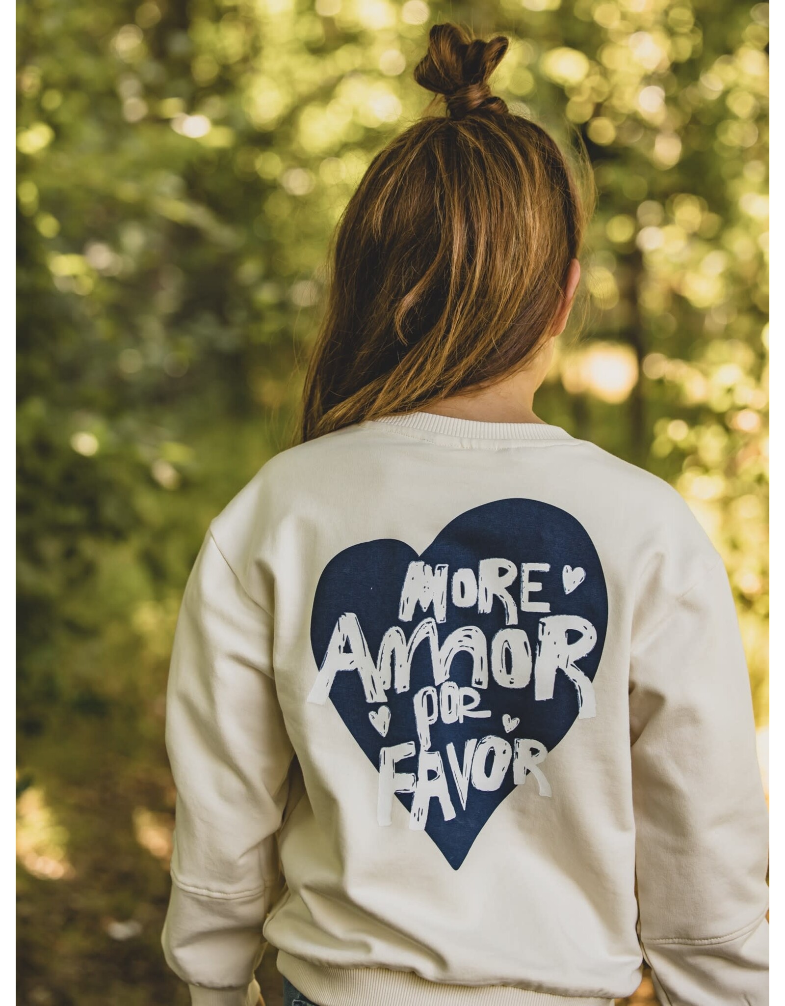 Little Looxs Little Printed Sweater Milk  z26