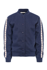 Little Looxs Little Lurex sweat jacket Dark blue s26