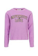 Little Looxs Little Ajour rib T-shirt LS Soft Apricot s26