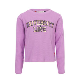 Little Looxs Little Ajour rib T-shirt LS Soft Apricot s26