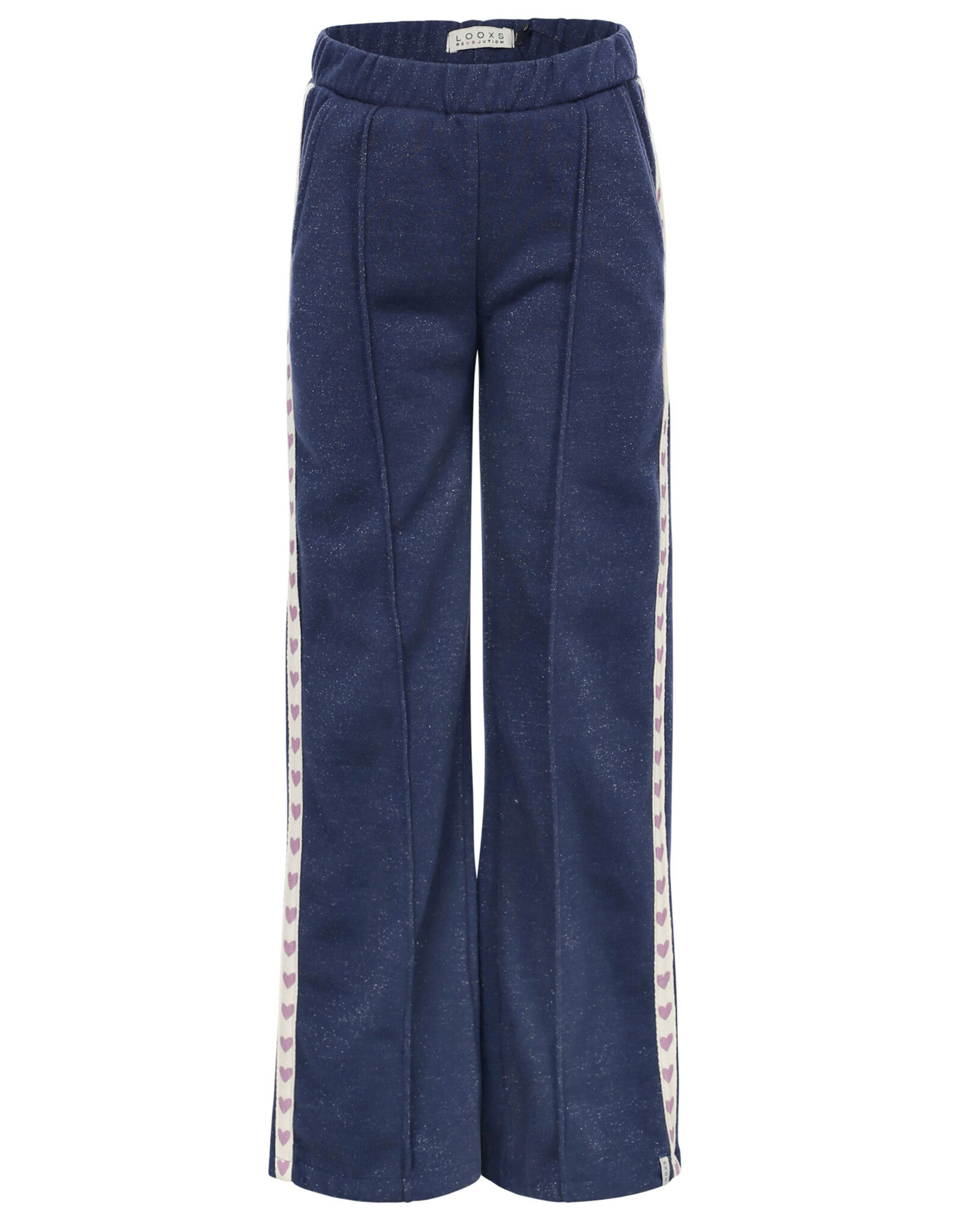 Little Looxs Little Lurex sweat pants Dark blue S26