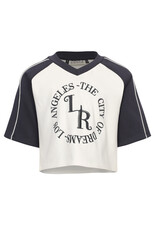 Looxs 10sixteen  V-Neck T-shirt white salt s26