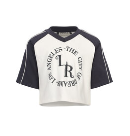 Looxs 10sixteen  V-Neck T-shirt white salt s26