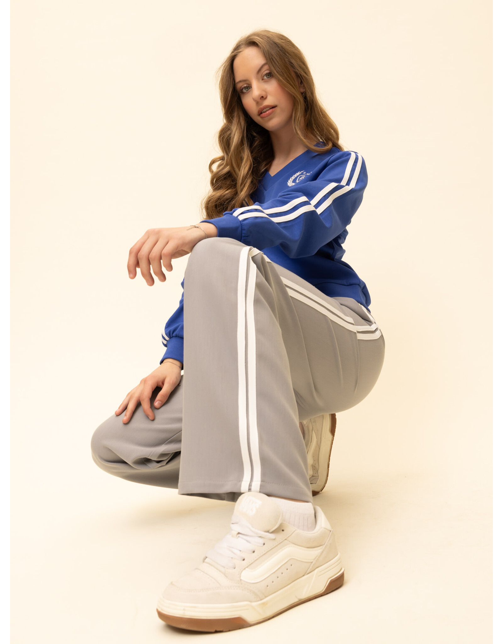 Looxs 10sixteen  V neck sweater Ultra Marine s26