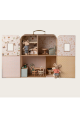 Maileg SuitCasa Little sister and brother mouse