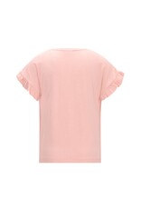Like Flo Emma Flo girls ruffle sleeve end Soft peach