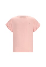 Like Flo Emma Flo girls ruffle sleeve end Soft peach