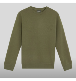 Lyle & Scott Embossed Eagle Crew Neck X848 Deep Depths -
