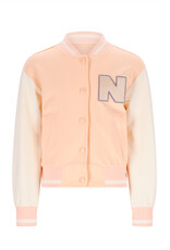Nono Darsy varsity sweat jacket Light Peach