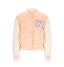 Nono Darsy varsity sweat jacket Light Peach