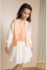 Nono Darsy varsity sweat jacket Light Peach