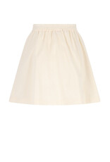 Nono Ninu Embroidered Poplin Skirt Warm Grey