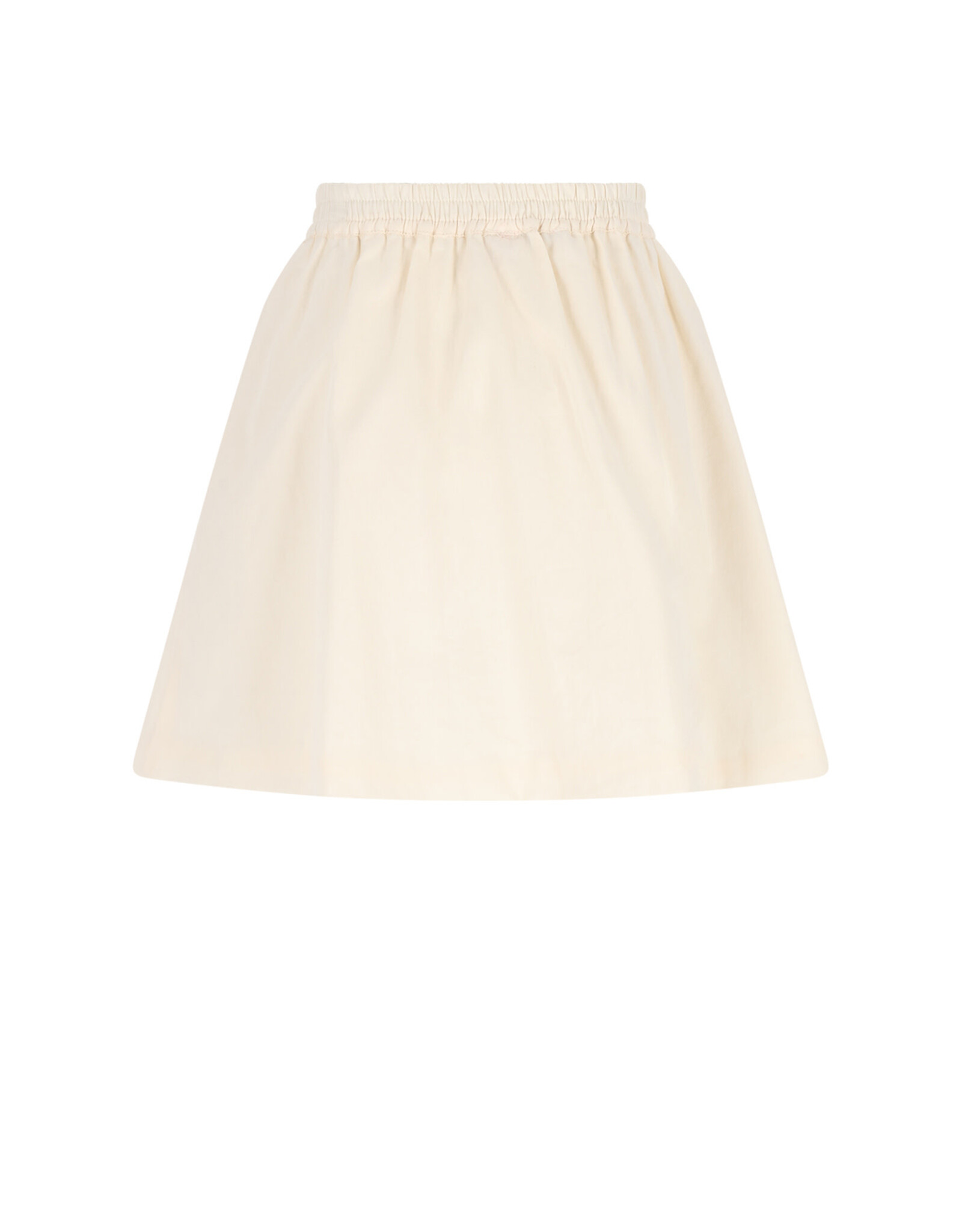 Nono Ninu Embroidered Poplin Skirt Warm Grey