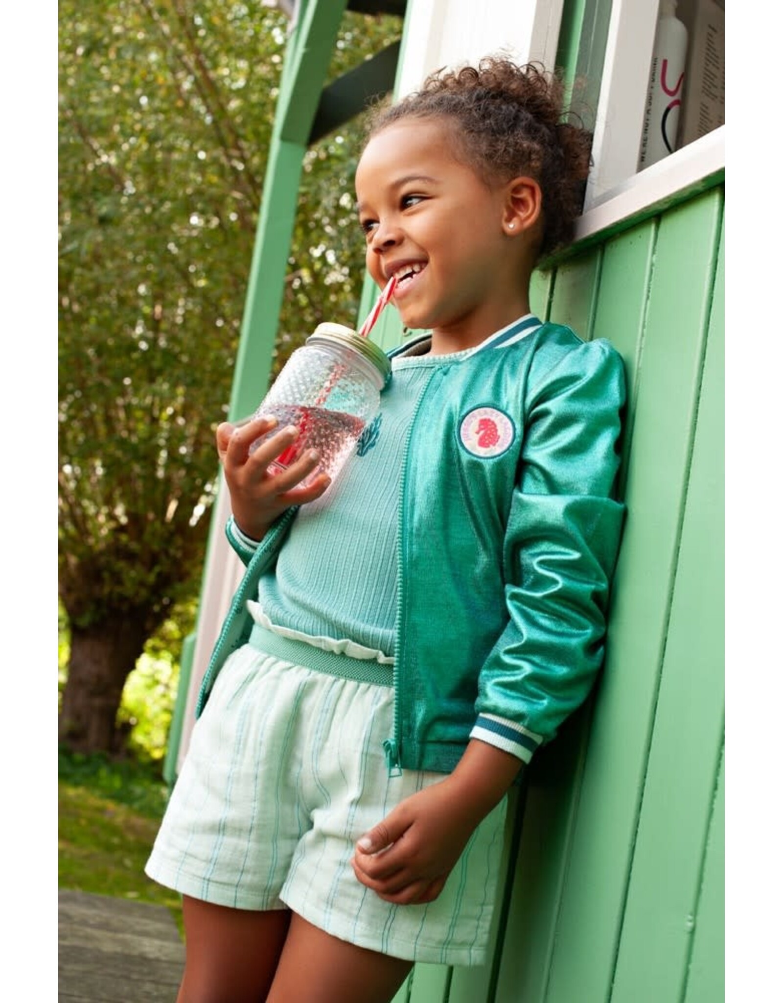 Jubel Bomberjack - Lazy Lagoon Jade Groen