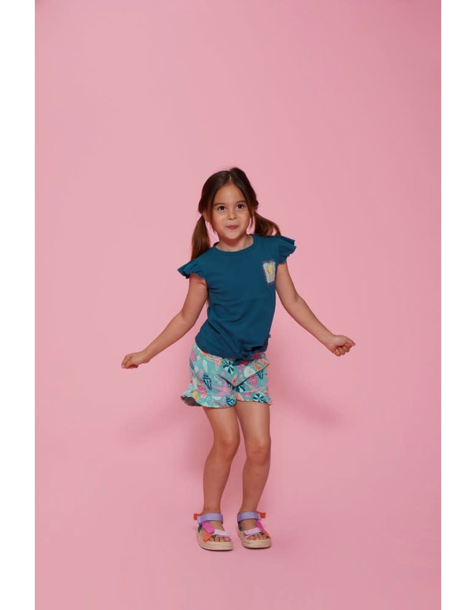 Jubel Short AOP - Lazy Lagoon Jade Groen