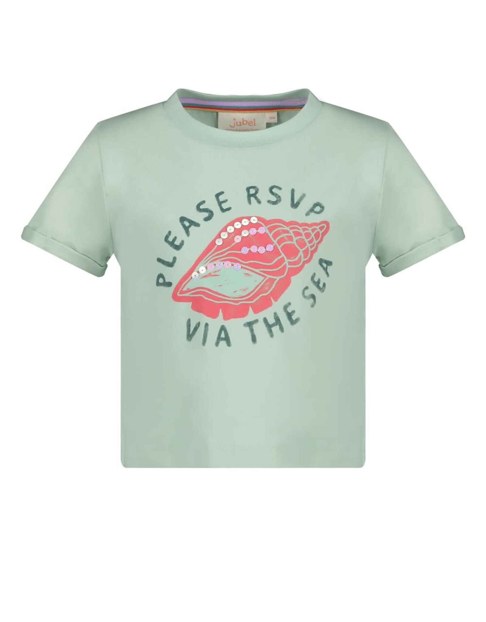 Jubel T-shirt - Lazy Lagoon Mint