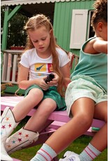 Jubel T-shirt - Lazy Lagoon Wit