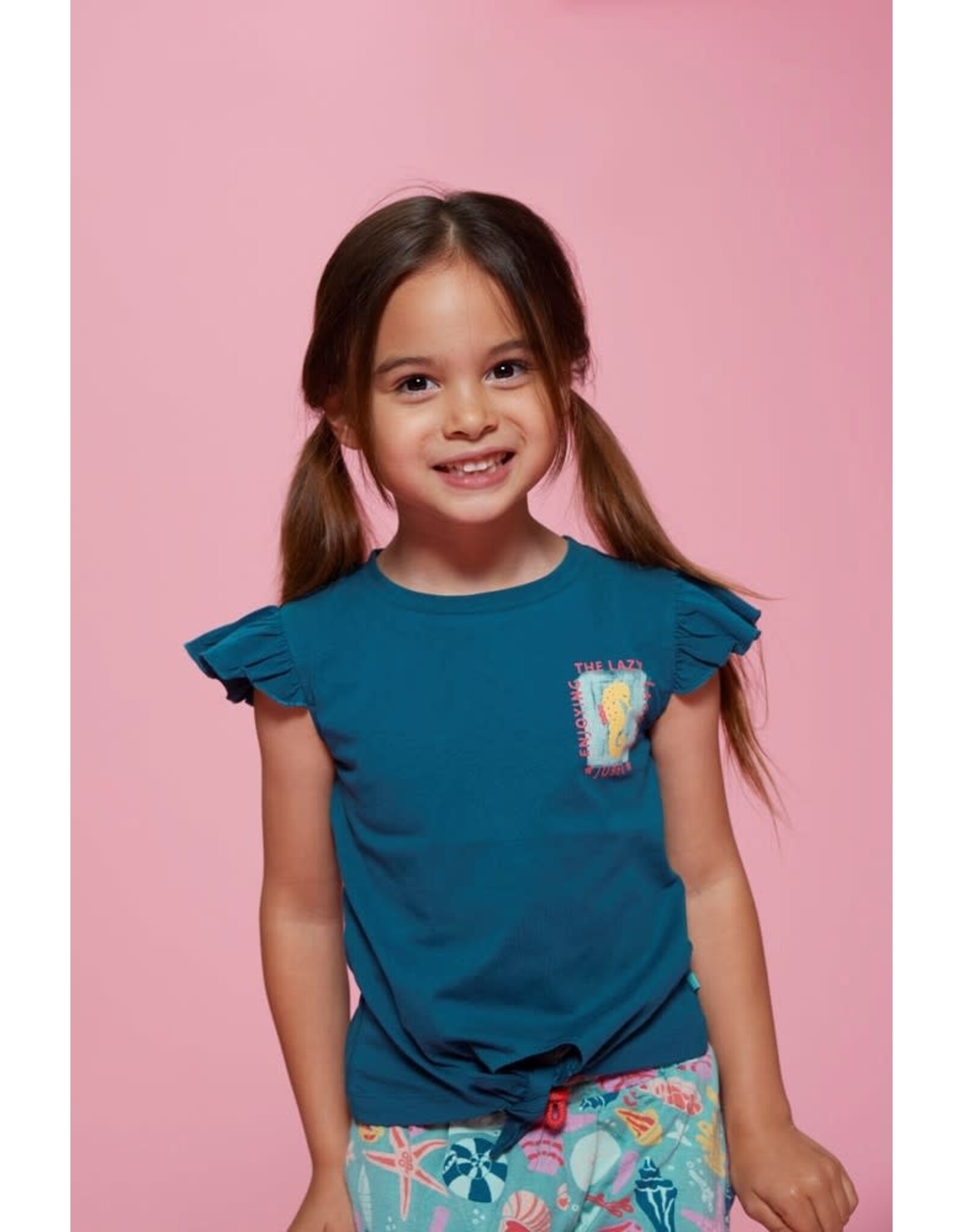 Jubel Top - Lazy Lagoon Petrol