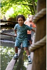 Sturdy Short ruit badstof - Lagoon Legends Petrol