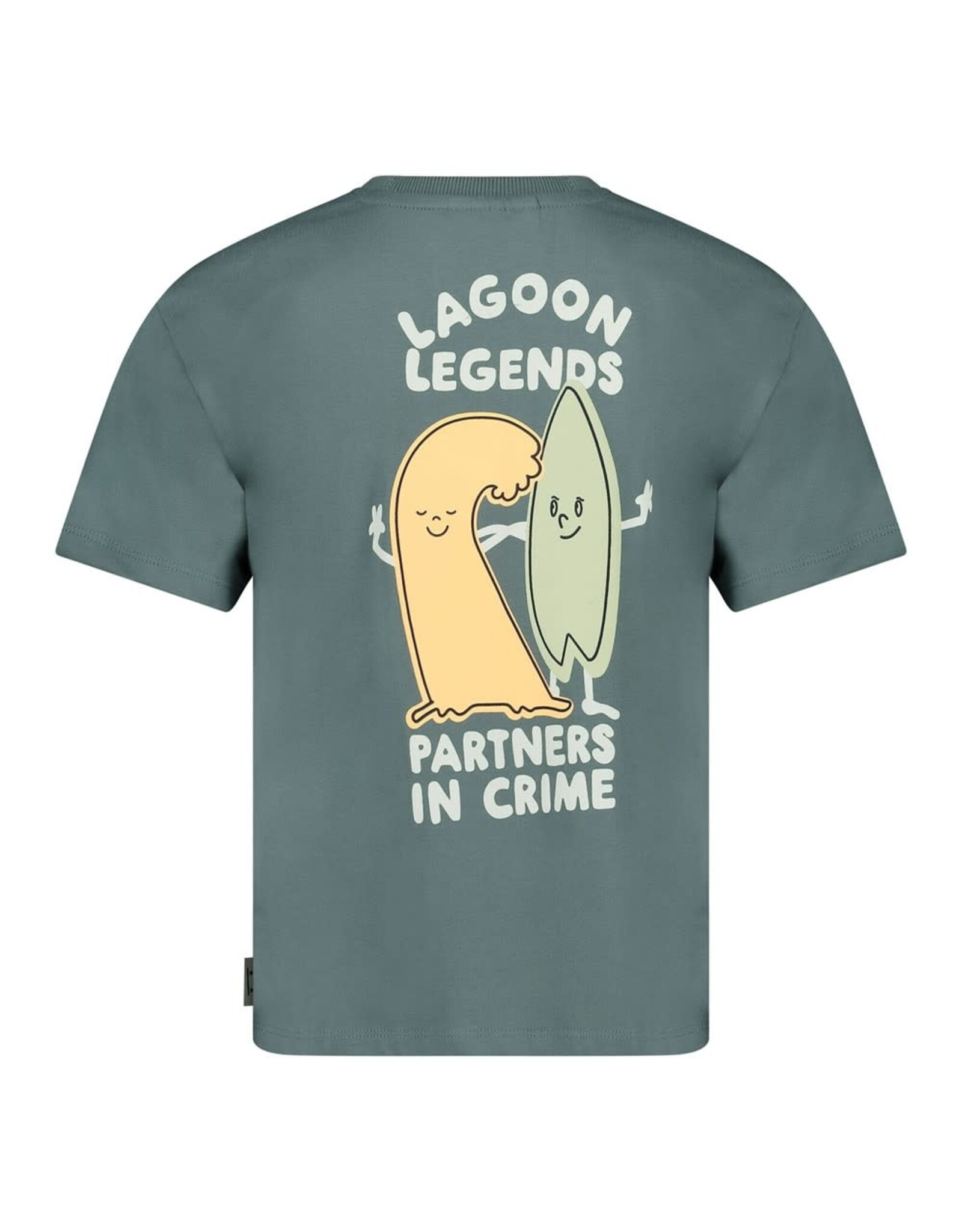 Sturdy T-shirt oversized - Lagoon Legends Petrol