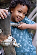 Sturdy T-shirt ruit badstof - Lagoon Legends Petrol