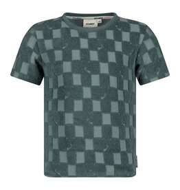 Sturdy T-shirt ruit badstof - Lagoon Legends Petrol