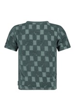 Sturdy T-shirt ruit badstof - Lagoon Legends Petrol