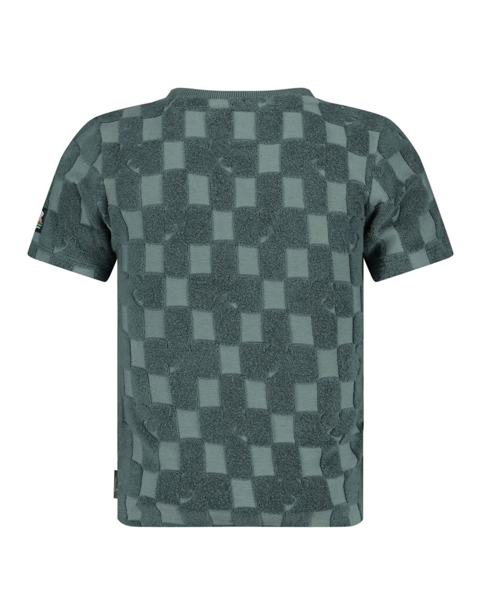 Sturdy T-shirt ruit badstof - Lagoon Legends Petrol