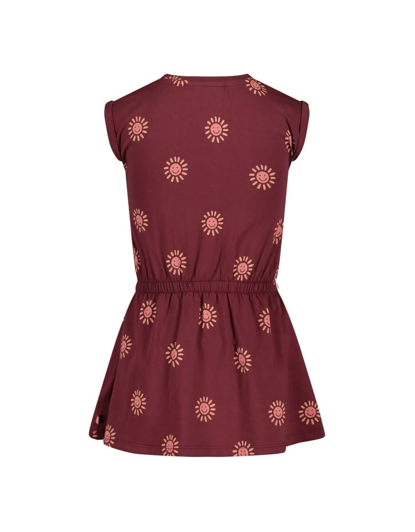 Jubel Jurk AOP - Salsa Sunset Bordeaux