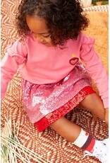 Jubel Pailetten rok - Salsa Sunset Roze