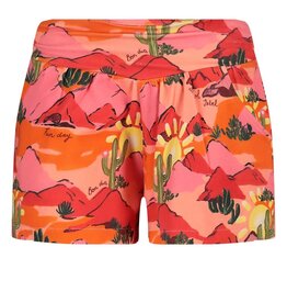 Jubel Short AOP - Salsa Sunset Zalm