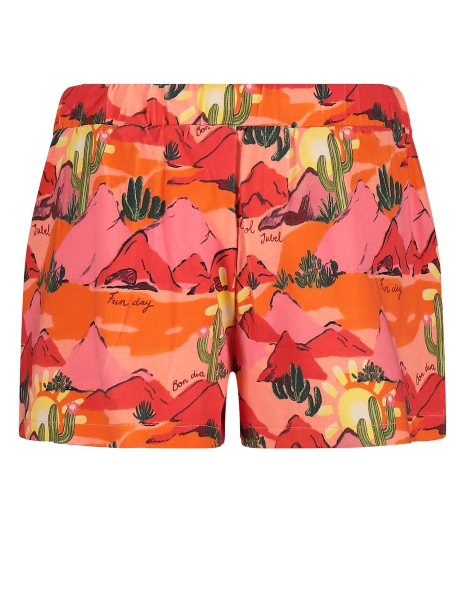 Jubel Short AOP - Salsa Sunset Zalm