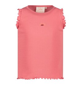 Jubel Singlet rib - Salsa Sunset Roze