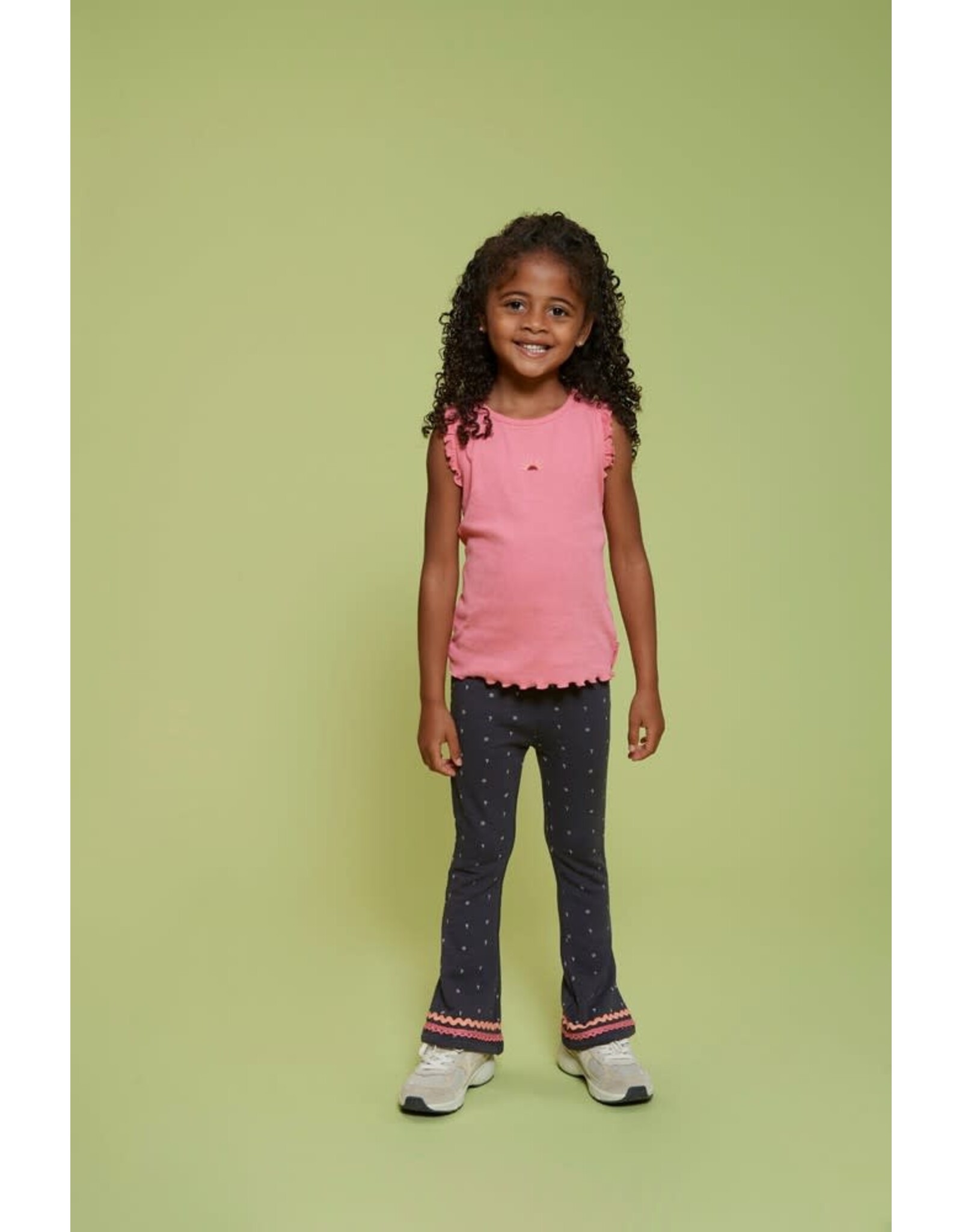 Jubel Singlet rib - Salsa Sunset Roze