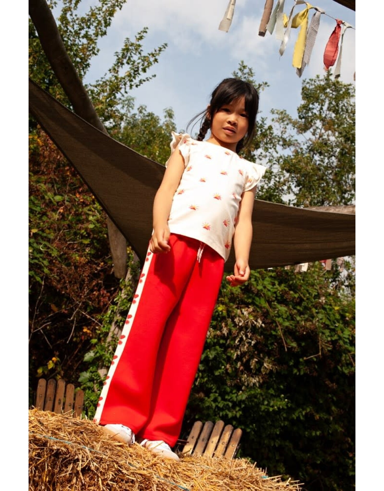 Jubel Sporty broek - Salsa Sunset Rood