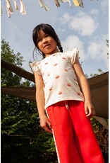 Jubel T-shirt AOP - Salsa Sunset Offwhite