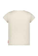 Jubel T-shirt met crochet zakje - Salsa Sunset Offwhite