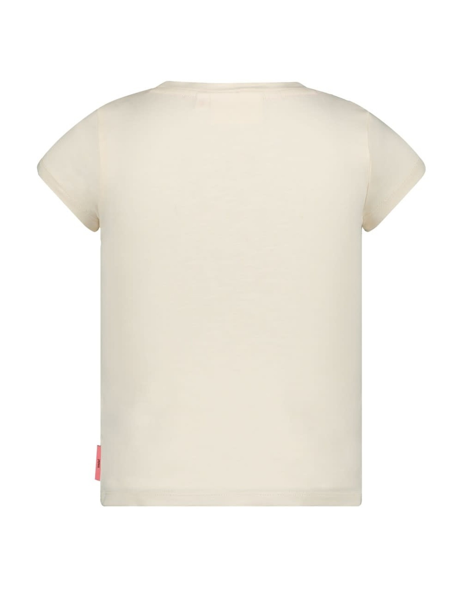 Jubel T-shirt met crochet zakje - Salsa Sunset Offwhite