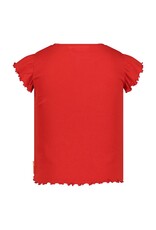 Jubel T-shirt rib - Salsa Sunset Rood