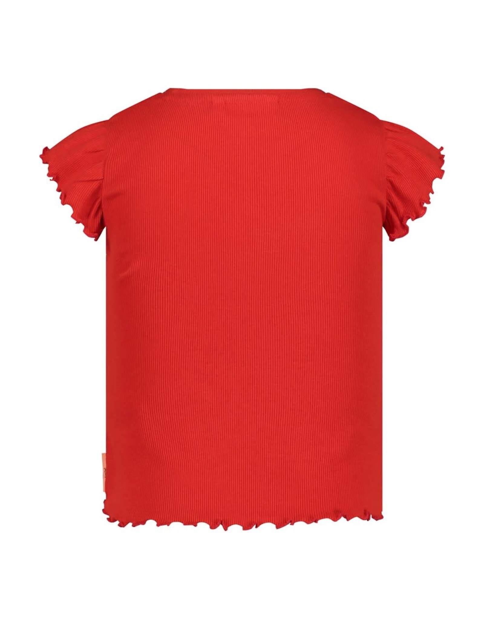 Jubel T-shirt rib - Salsa Sunset Rood