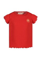 Jubel T-shirt rib - Salsa Sunset Rood