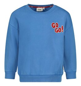 Sturdy Sweater oversized - Run the Day Blauw
