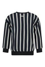 Sturdy Sweater streep - Run the Day Antraciet