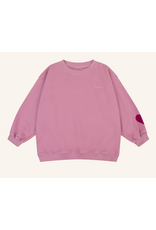 NAVY NATURAL I love you sweater lilas