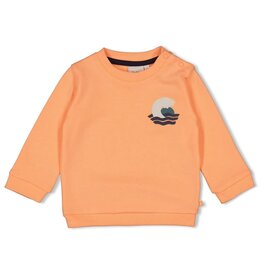 Feetje Sweater - Lagoon Legends Neon Oranje