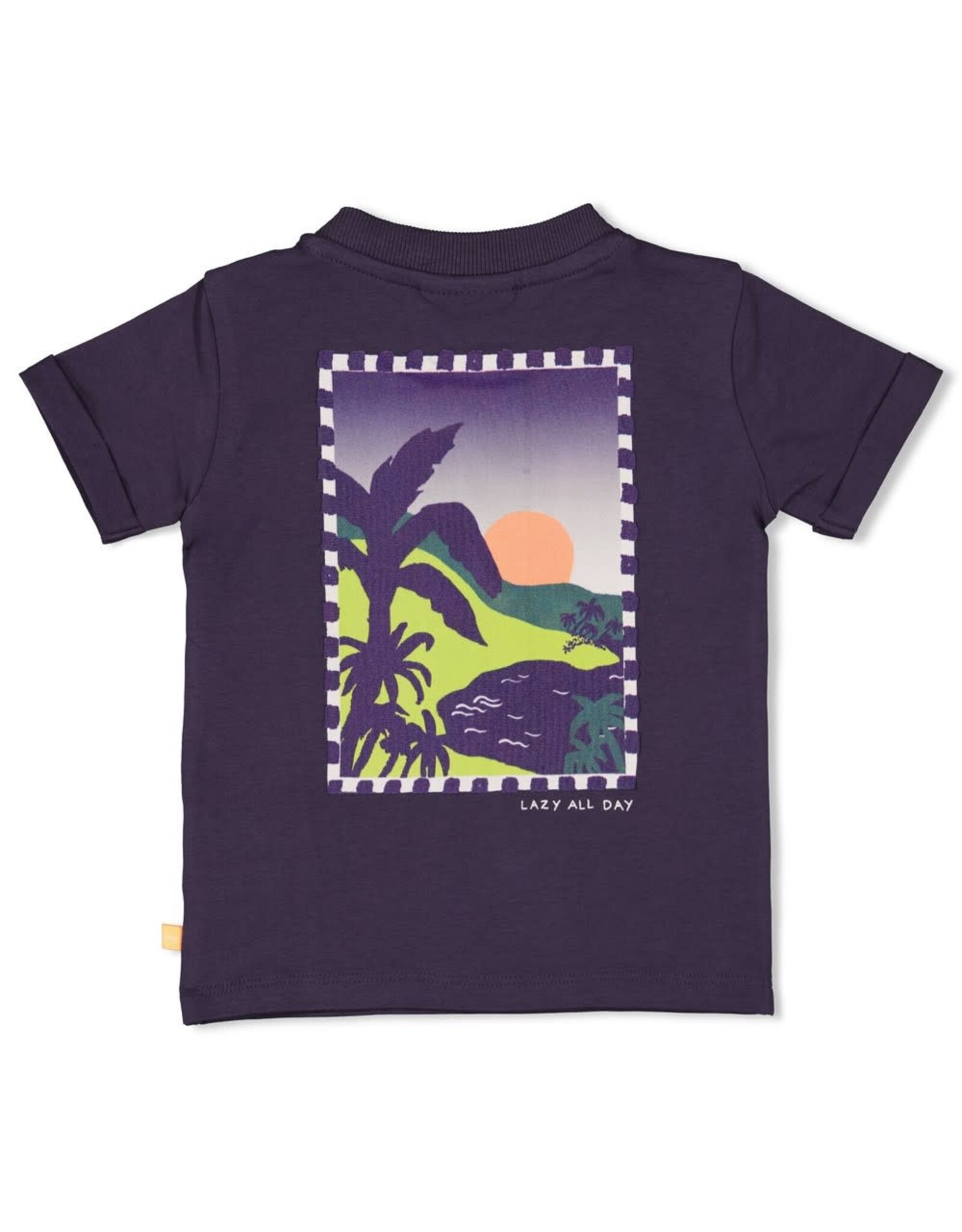 Feetje T-shirt - Lagoon Legends Indigo Feetje