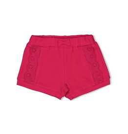 Feetje Short - Love Peace Aloha Fuchsia
